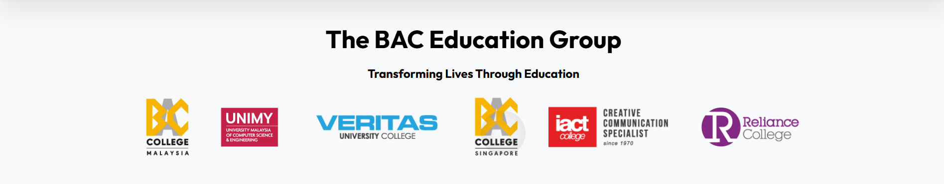 The BAC Education Group - Transforming Lives Through Education